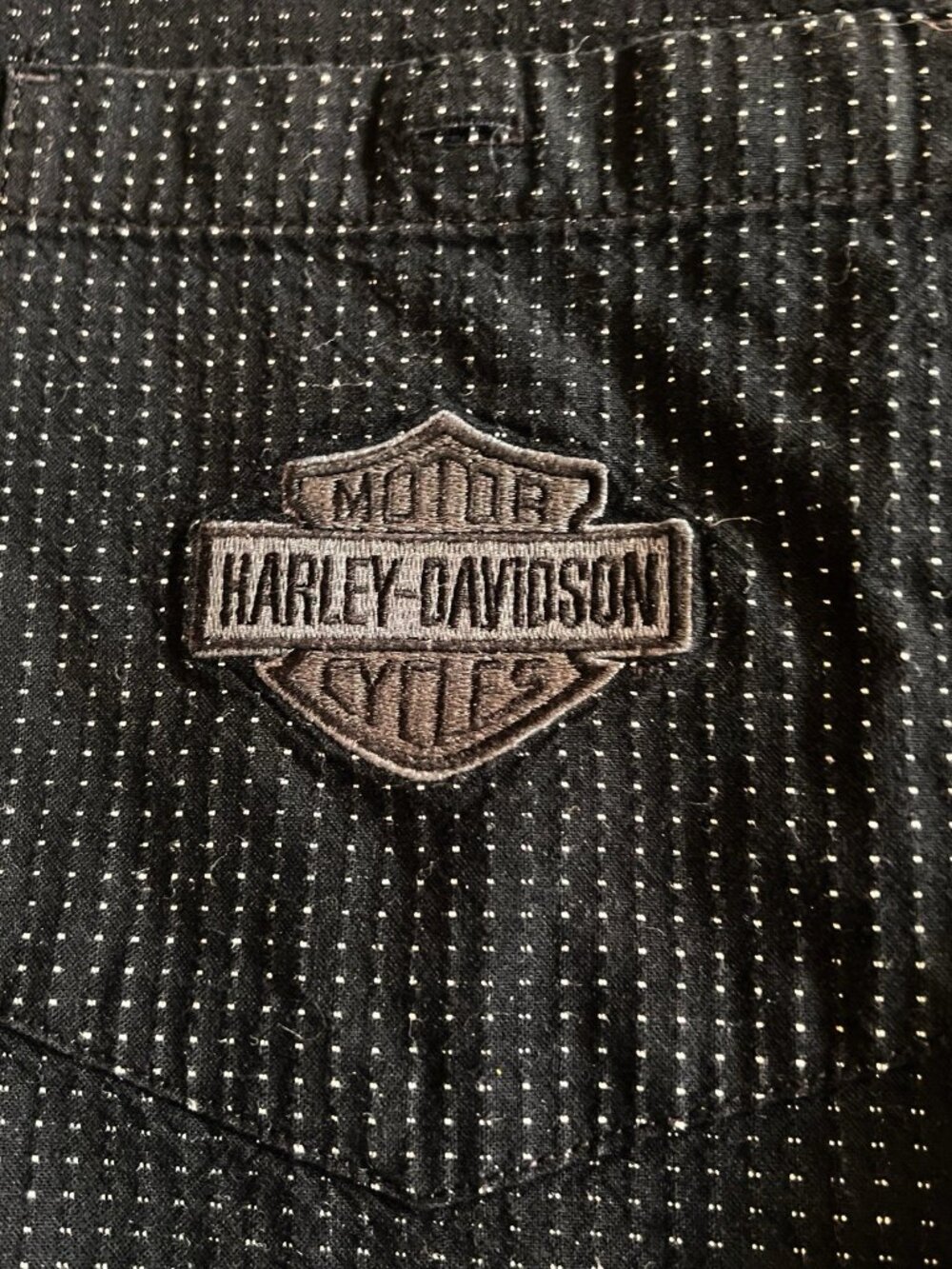 Two Harley Davidson XL Plaid Long Sleeve Button Up Shirts Genuine Motorclothes - Picture 7 of 16